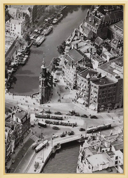 Het Muntplein van Boven - 1949