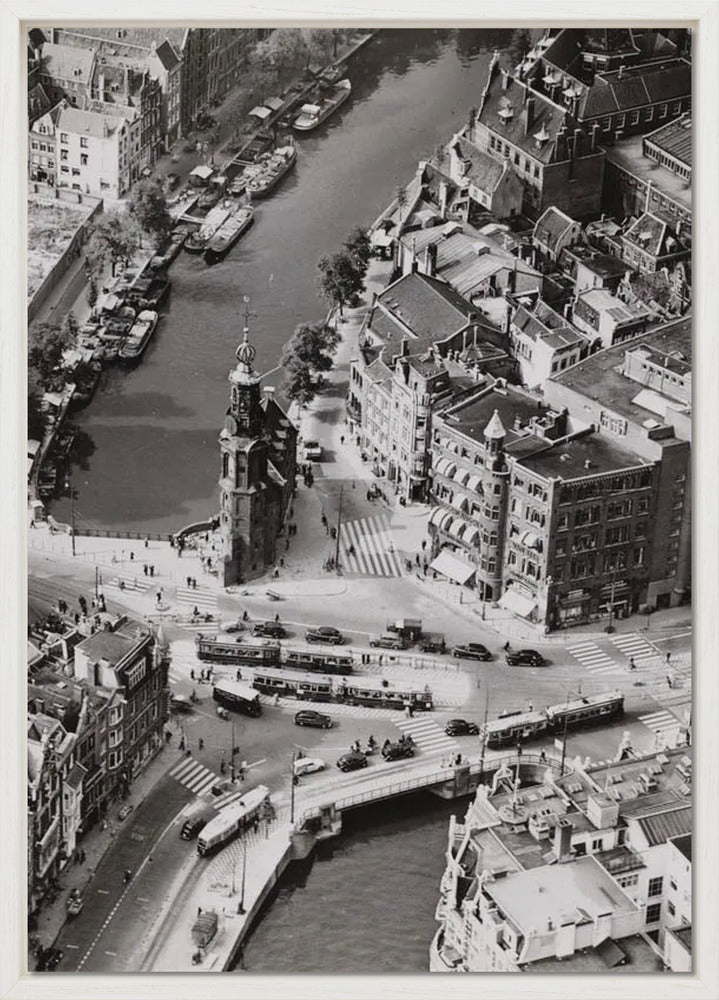 Het Muntplein van Boven - 1949