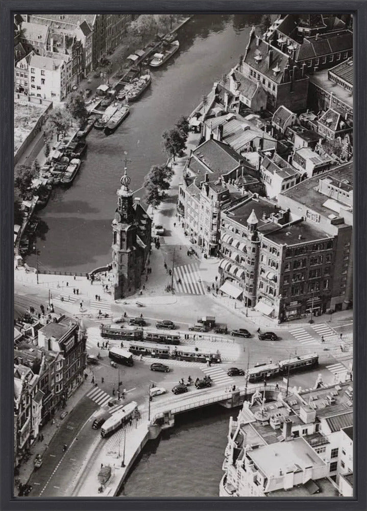 Het Muntplein van Boven - 1949