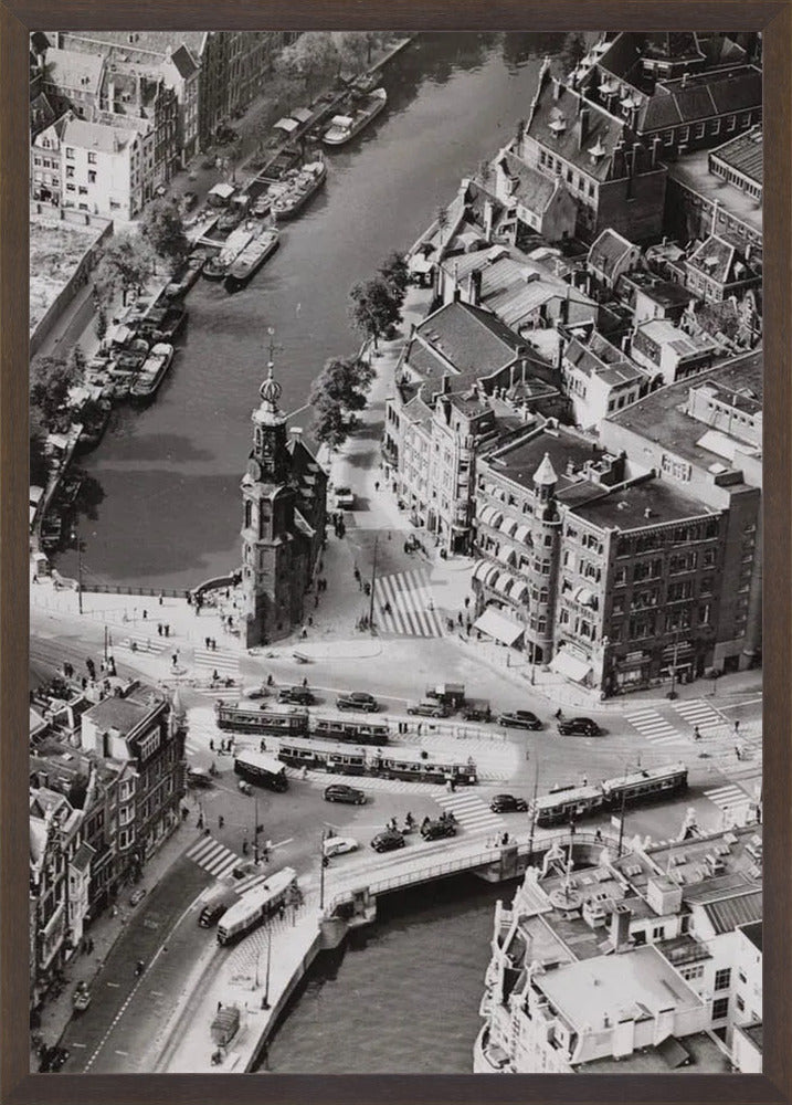 Het Muntplein van Boven - 1949