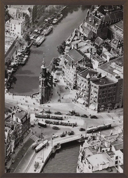 Het Muntplein van Boven - 1949