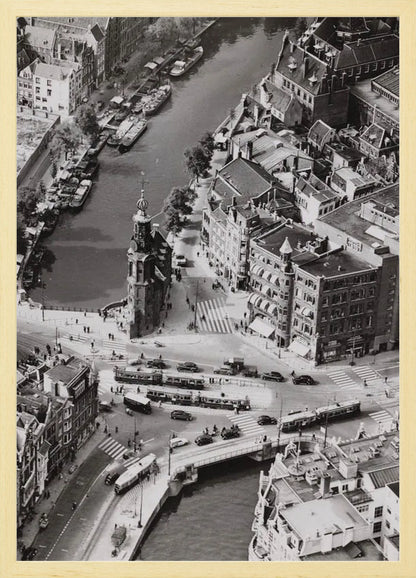 Het Muntplein van Boven - 1949
