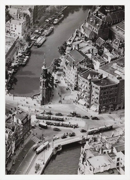 Het Muntplein van Boven - 1949