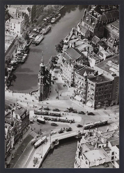 Het Muntplein van Boven - 1949