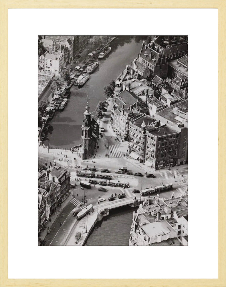Het Muntplein van Boven - 1949