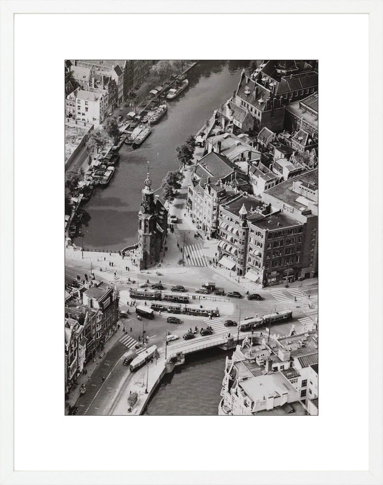 Het Muntplein van Boven - 1949
