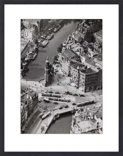 Het Muntplein van Boven - 1949