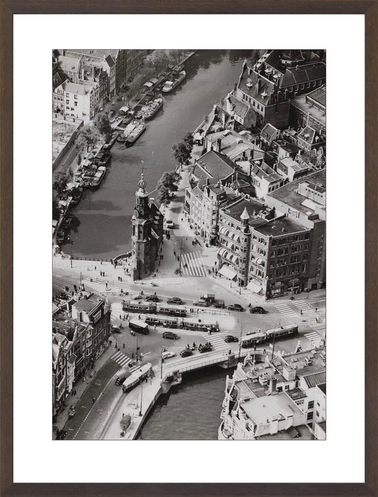 Het Muntplein van Boven - 1949
