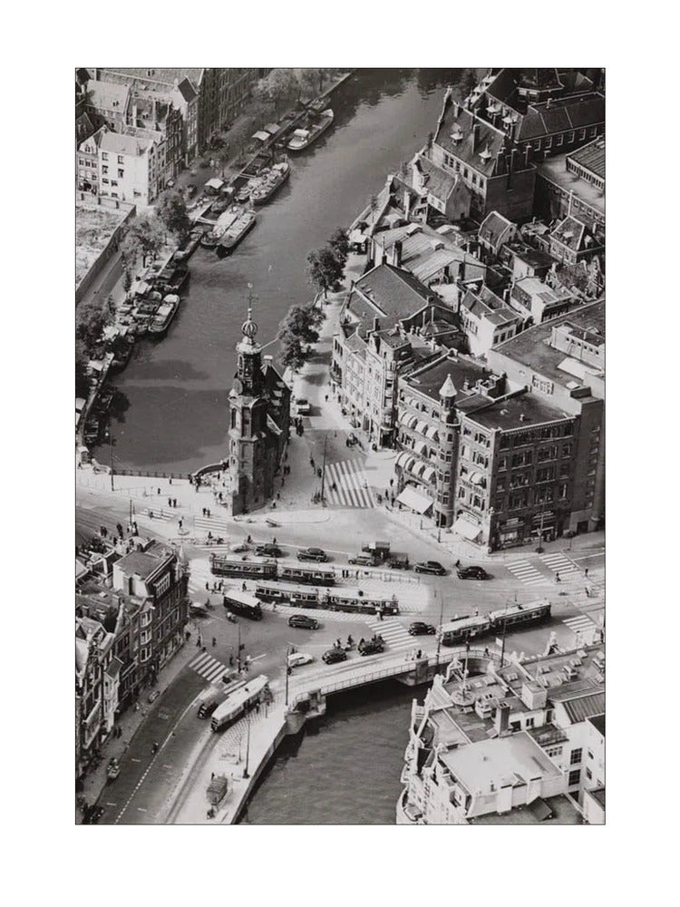 Het Muntplein van Boven - 1949