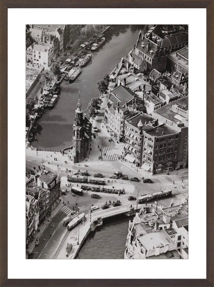 Het Muntplein van Boven - 1949