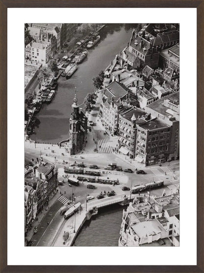 Het Muntplein van Boven - 1949