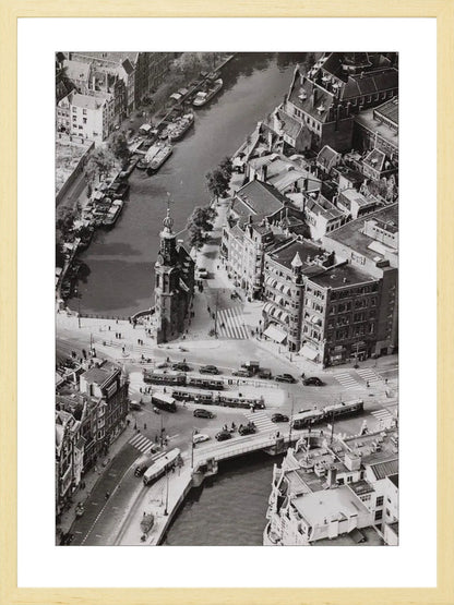 Het Muntplein van Boven - 1949