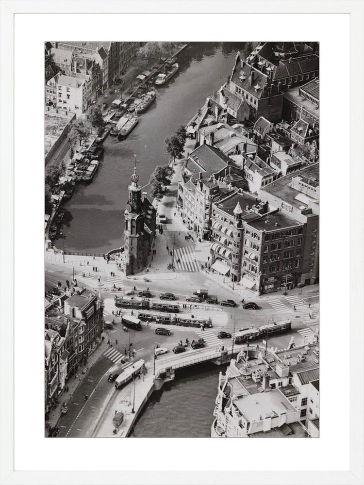 Het Muntplein van Boven - 1949