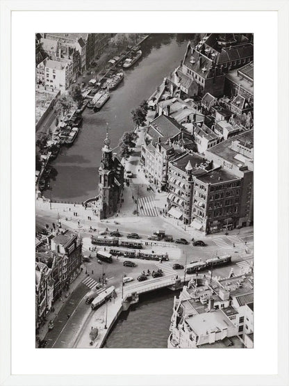 Het Muntplein van Boven - 1949