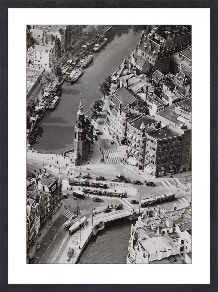 Het Muntplein van Boven - 1949