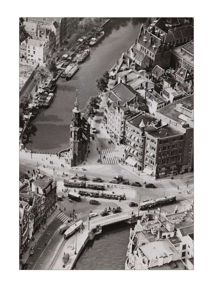 Het Muntplein van Boven - 1949