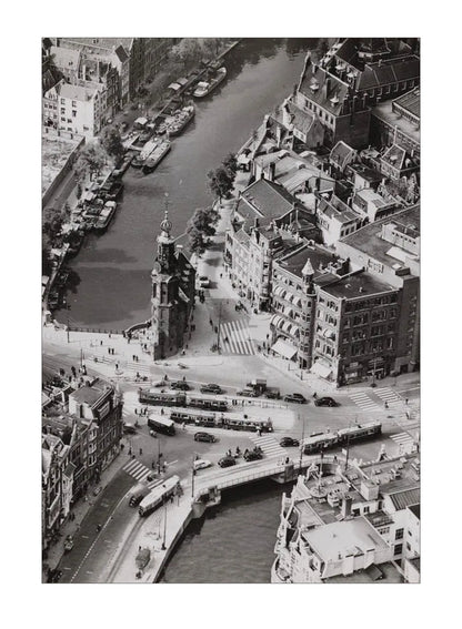 Het Muntplein van Boven - 1949