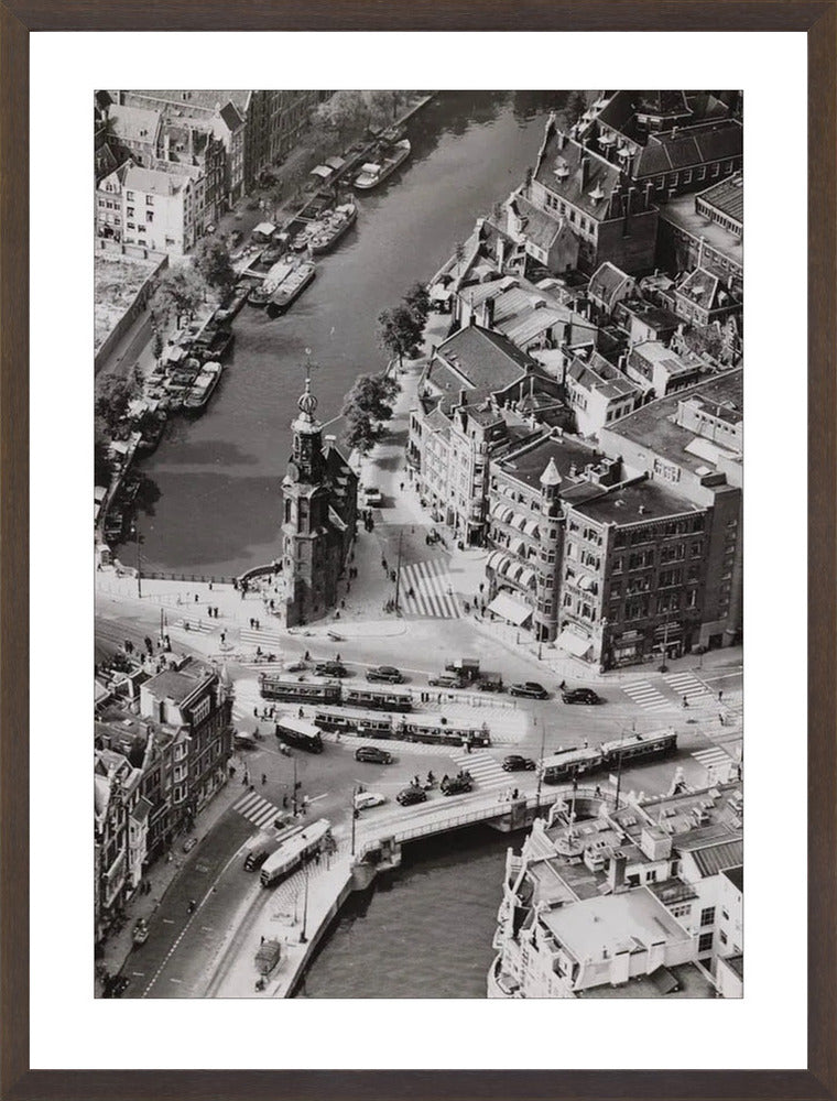 Het Muntplein van Boven - 1949