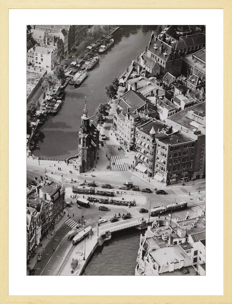 Het Muntplein van Boven - 1949