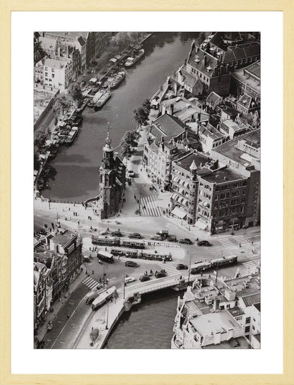 Het Muntplein van Boven - 1949