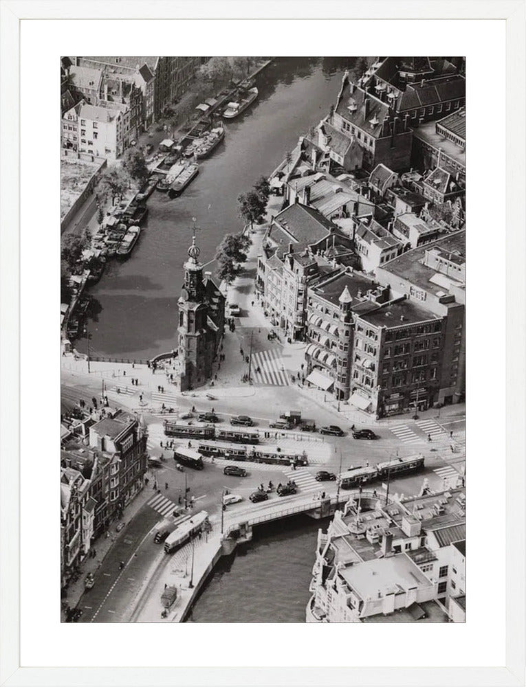 Het Muntplein van Boven - 1949