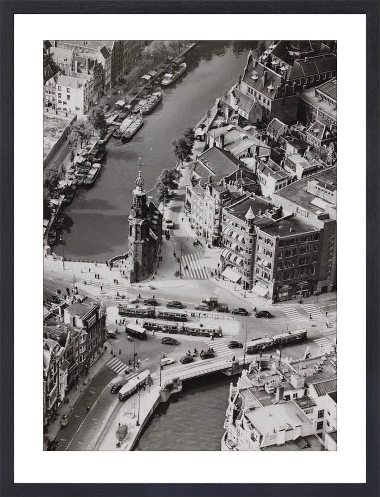 Het Muntplein van Boven - 1949
