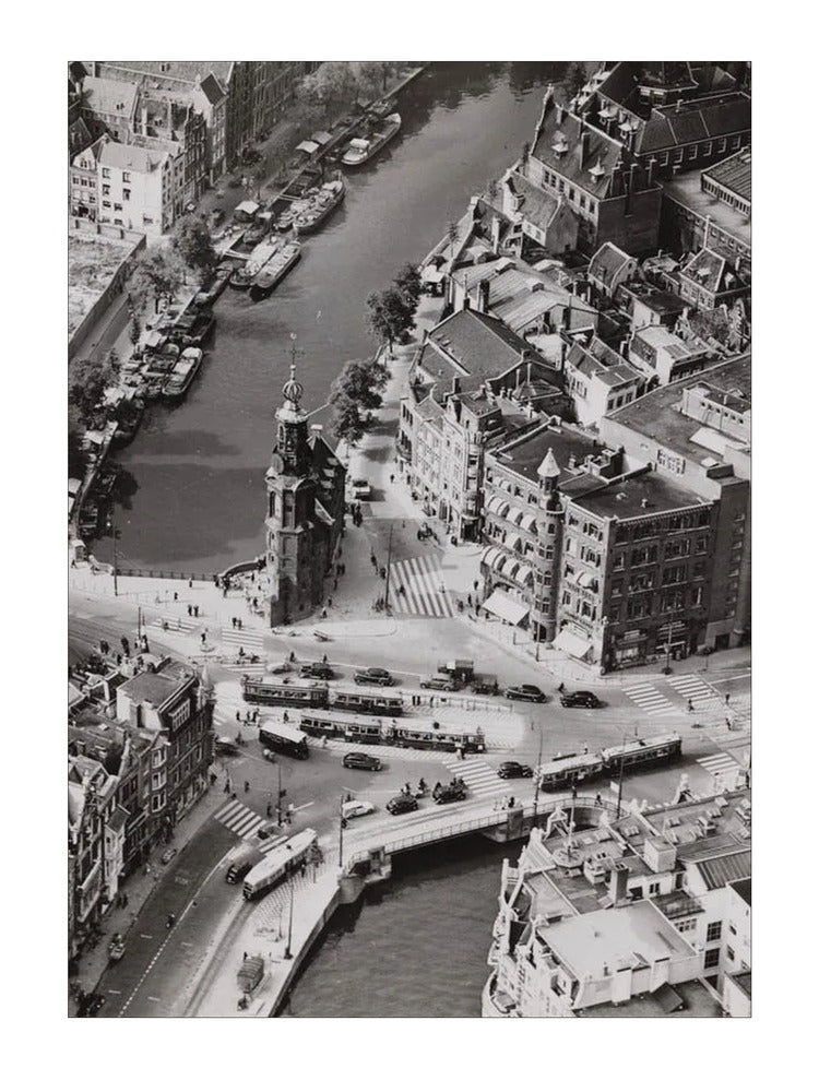Het Muntplein van Boven - 1949