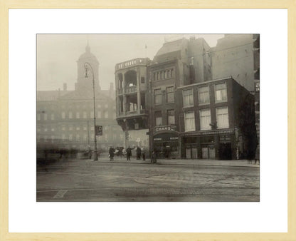 Het Damrak en het Koninklijk Paleis - 1928