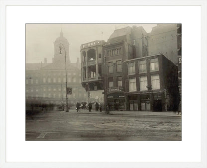 Het Damrak en het Koninklijk Paleis - 1928