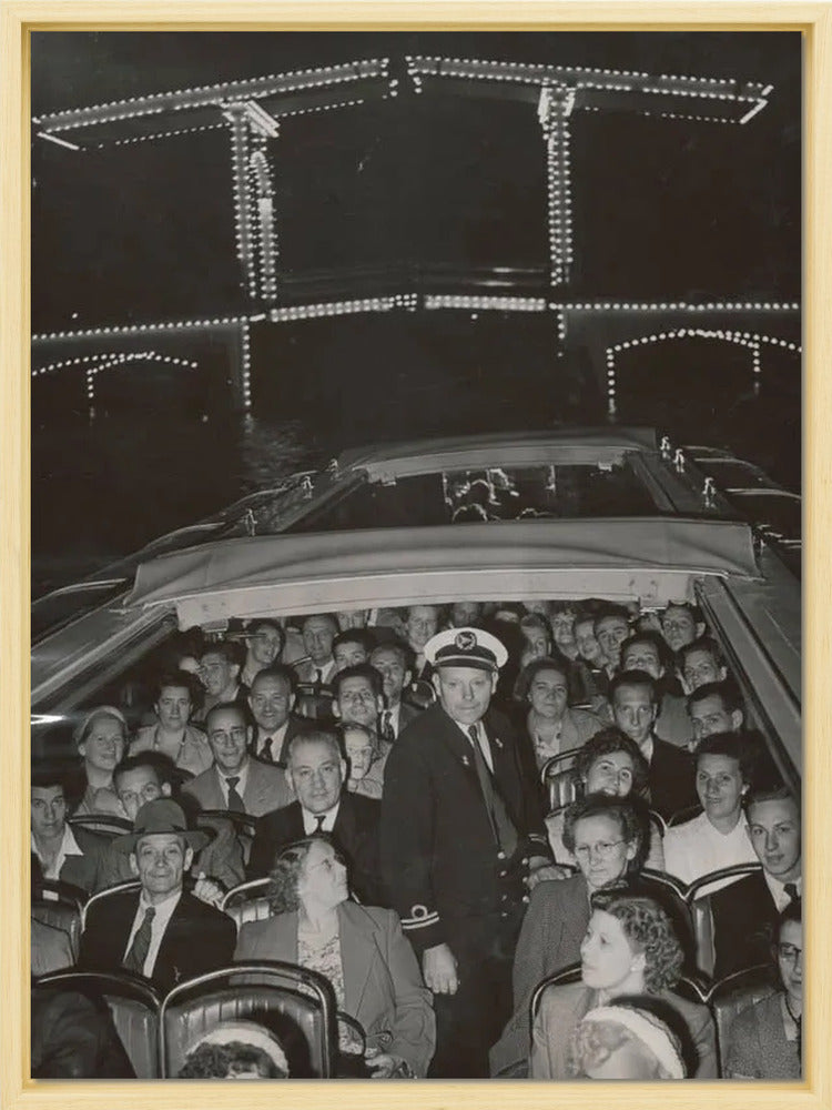 Cruisen onder de Magere Brug - 1953