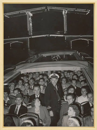 Cruisen onder de Magere Brug - 1953