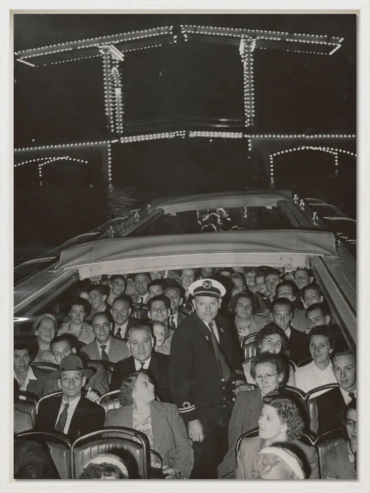 Cruisen onder de Magere Brug - 1953