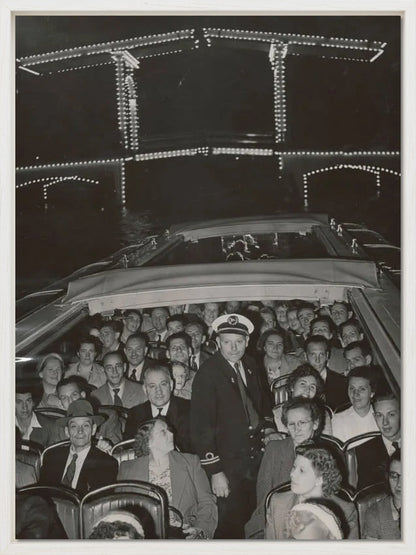 Cruisen onder de Magere Brug - 1953
