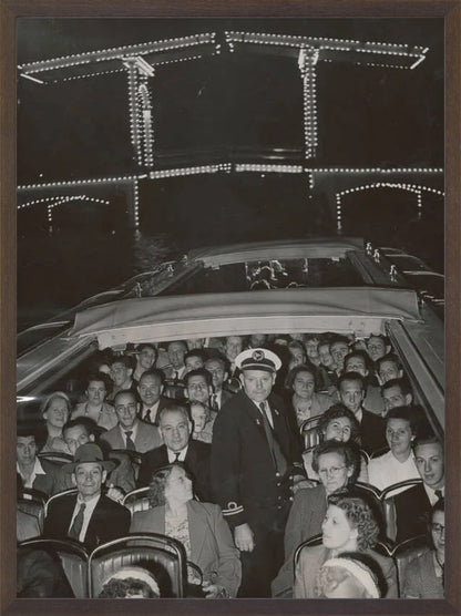 Cruisen onder de Magere Brug - 1953