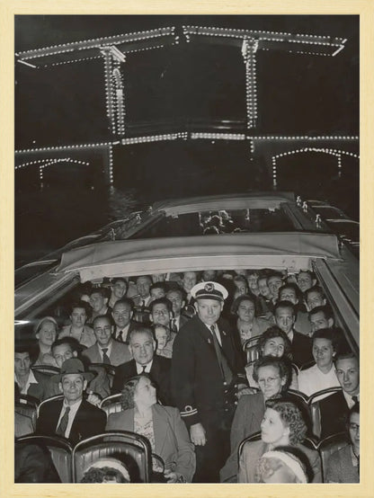 Cruisen onder de Magere Brug - 1953