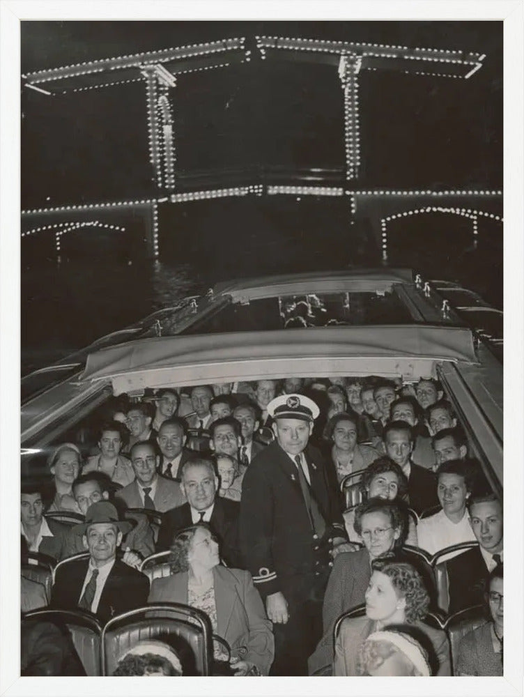 Cruisen onder de Magere Brug - 1953