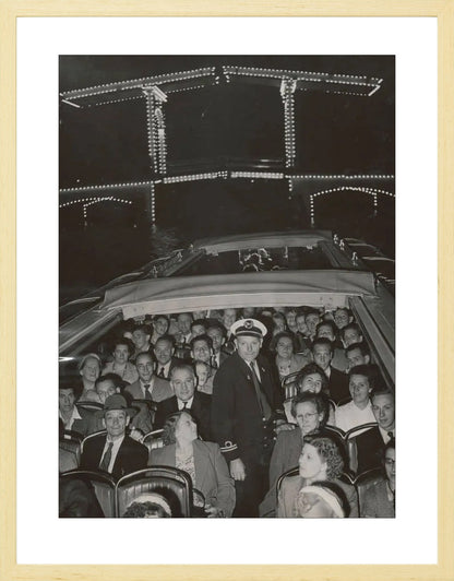 Cruisen onder de Magere Brug - 1953