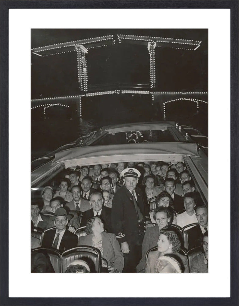 Cruisen onder de Magere Brug - 1953