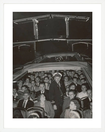 Cruisen onder de Magere Brug - 1953