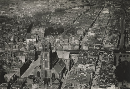 Laurenskerk en de Botersloot - 1922