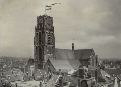 Wapperende Laurenskerk - 1907