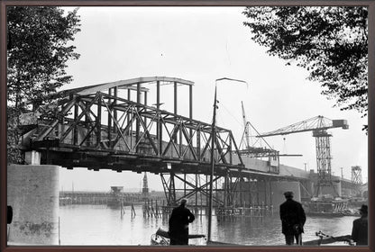 De Bouw van de Rijnbrug - 1934
