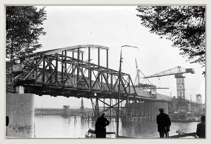 De Bouw van de Rijnbrug - 1934