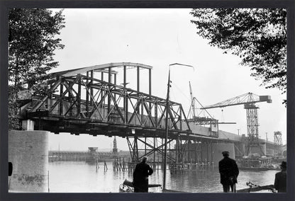 De Bouw van de Rijnbrug - 1934