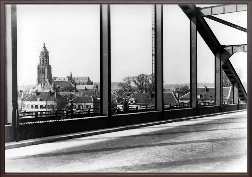 De Rijnbrug en de Eusebiuskerk - 1935