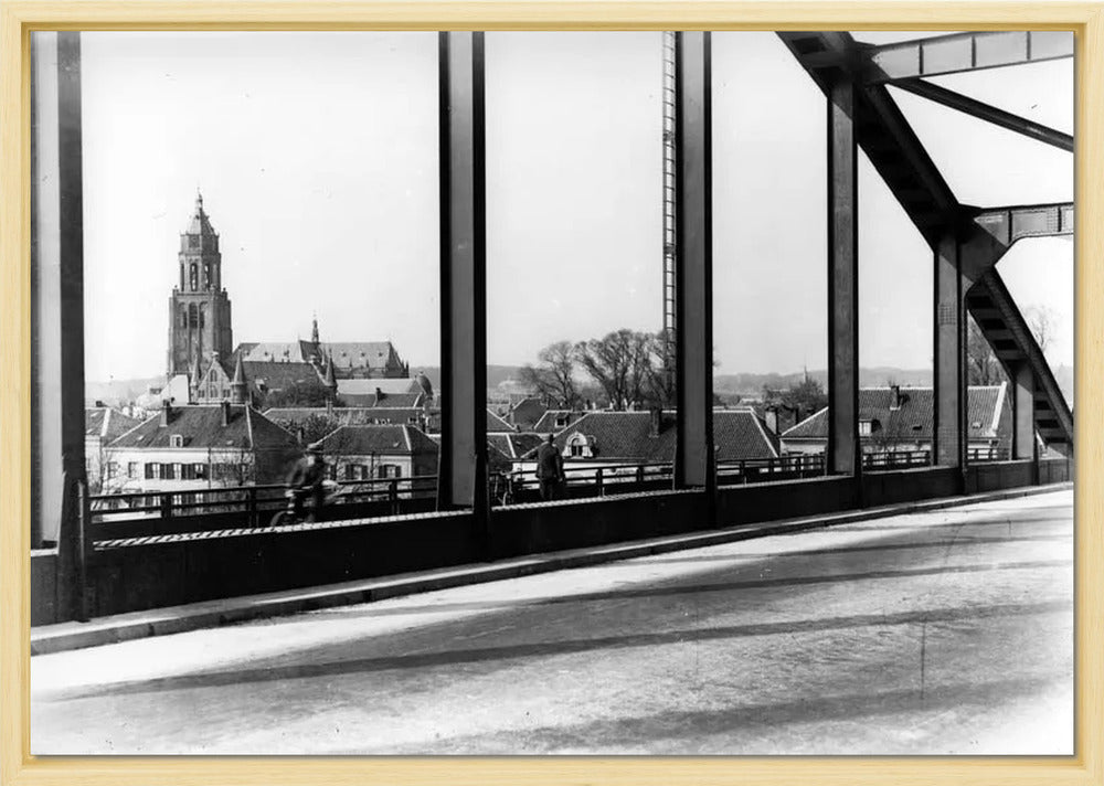 De Rijnbrug en de Eusebiuskerk - 1935