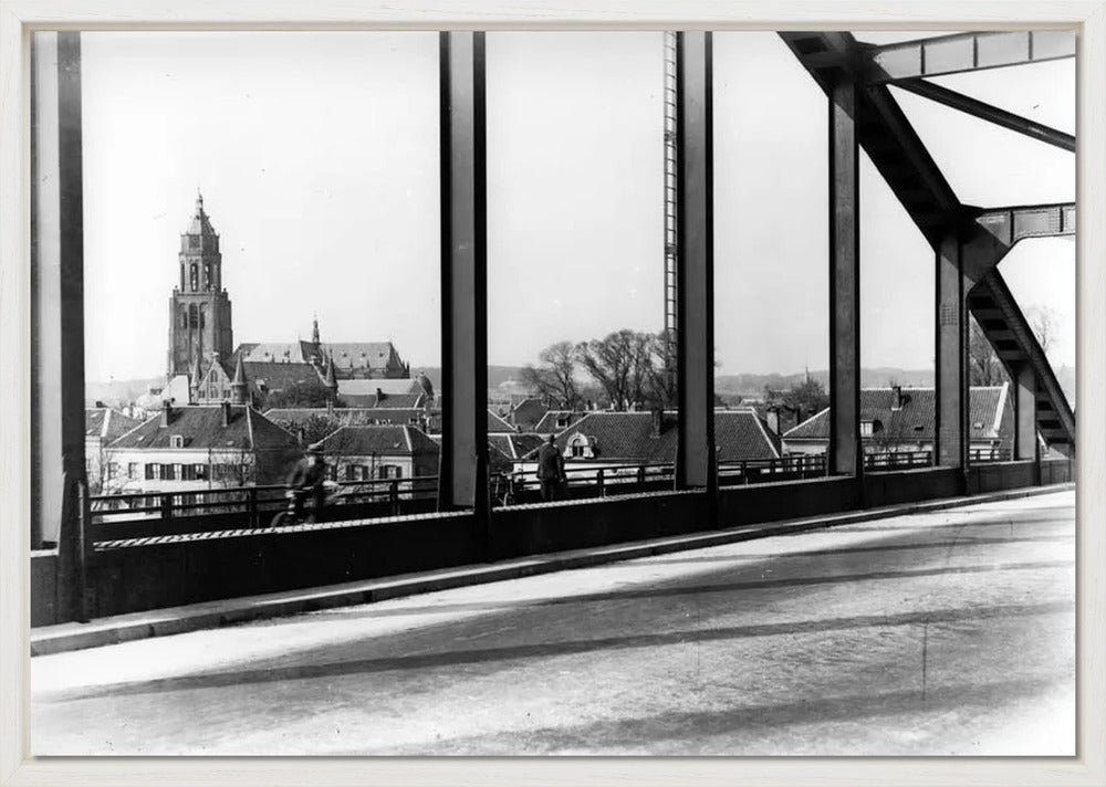 De Rijnbrug en de Eusebiuskerk - 1935