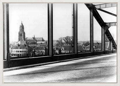 De Rijnbrug en de Eusebiuskerk - 1935