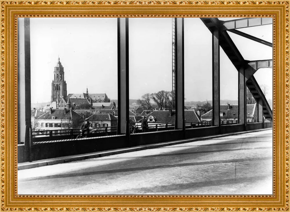 De Rijnbrug en de Eusebiuskerk - 1935