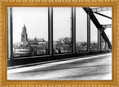 De Rijnbrug en de Eusebiuskerk - 1935